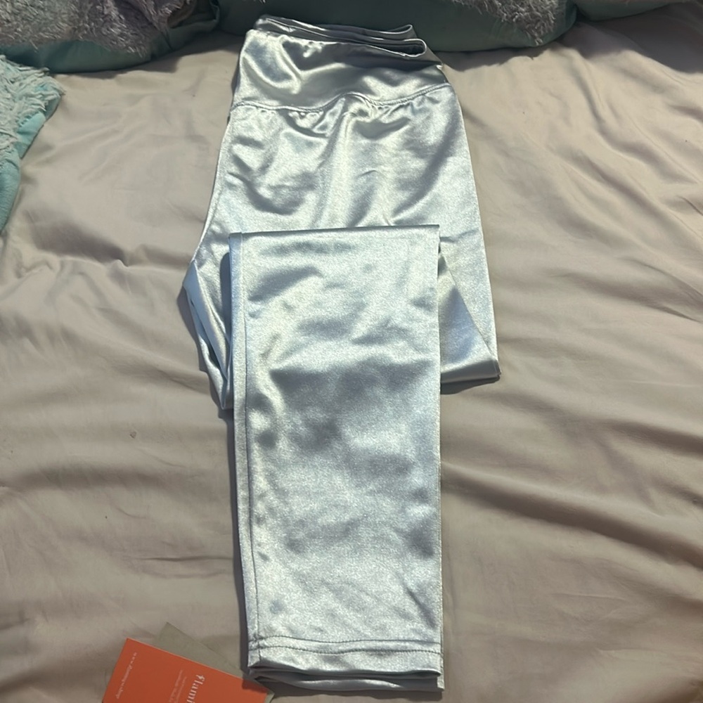 Silver pants from flamingo